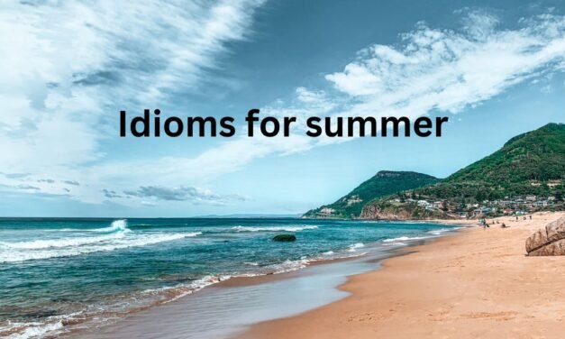 Idioms about summer