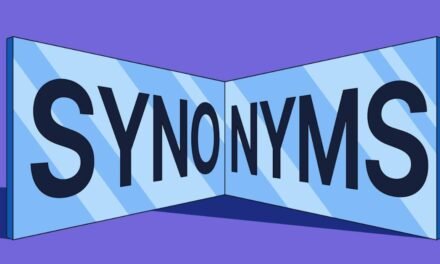 Most commonly used Words with synonyms