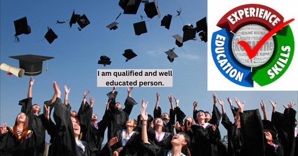 My Qualifications and Experience