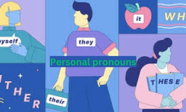 Personal pronouns