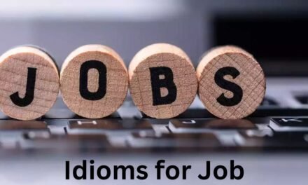 Idioms for Job