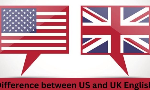 Difference between US and UK English