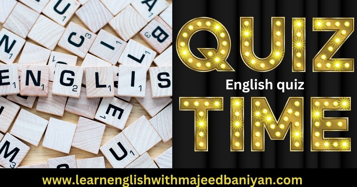 English quiz: Check your English level