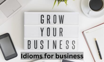 Idioms for business