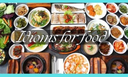 Idioms for food