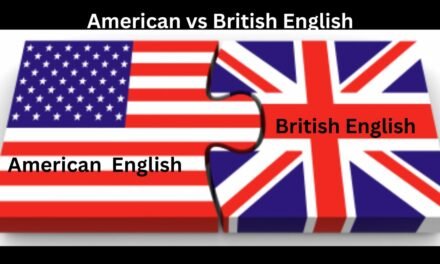 American vs British English: General differences