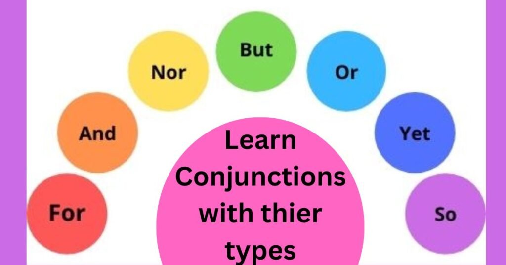 Conjunctions via types