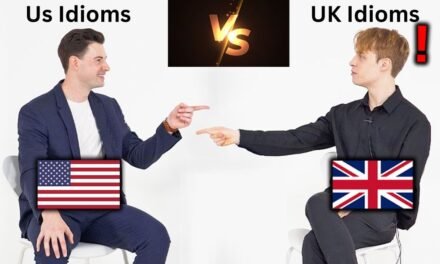 Difference between British and American Idioms